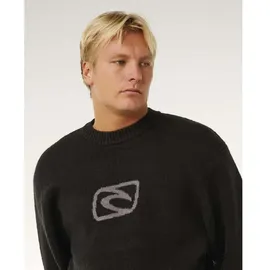 Rip Curl Inner Visions Knit Crew Schwarz L