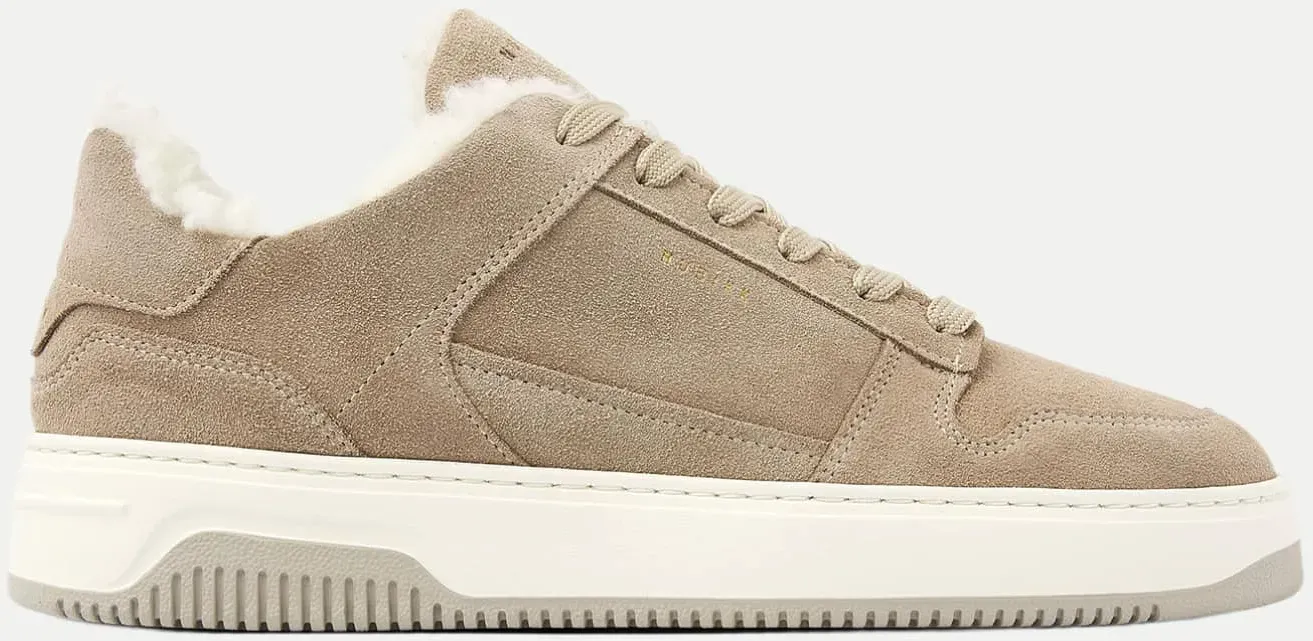 Sneaker Basket Court Fur Beige 45