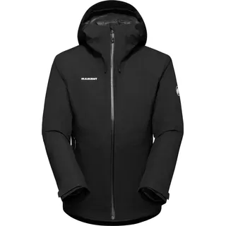 Mammut Convey 3 in 1 Hooded Jacket Women Hardshell Double Jackets, Black-black, L