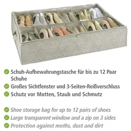Wenko Unterbettkommode für Schuhe Balance 74x15x60cm