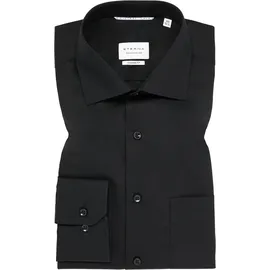 Eterna Businesshemd Schwarz 43