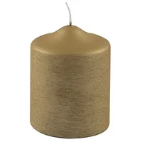 Fink Stumpenkerze 10 cm gold