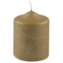Fink Stumpenkerze 10 cm gold