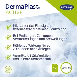 Hartmann DermaPlast Active CoolFix Bandage 6 cmx4 m