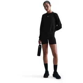 Nike One Dri-FIT Crewneck Sweatshirt Damen 010 black/cool grey/white S