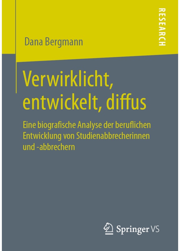 Verwirklicht  Entwickelt  Diffus - Dana Bergmann  Kartoniert (TB)