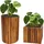MCW MCW-L24 2er-Set Ø 24 x 24 cm Braun