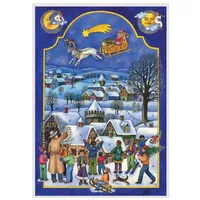 Richard Sellmer Verlag KG Adventskalender "Nikolaus im Schlitten"