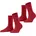 Uni Multipack 2 Paar Rosa/Rot 39-42