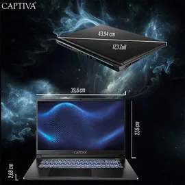 CAPTIVA Advanced Gaming I94-357GE 17,3'' Intel Core i7-13620H 16 GB RAM 500 GB SSD RTX 5070 Win11 Home
