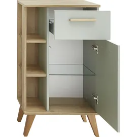 Saphir Quickset Badschrank 50,5 x 89,5 x 33 cm Grün
