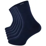 Clark Crown® Socken 6 Paar Blau 47-50