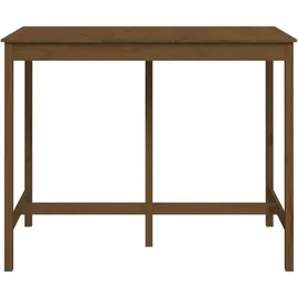vidaXL Bartisch 140 x 80 x 110 cm Honigbraun