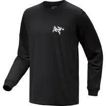 Arc'teryx Arcteryx Kragg SL Cotton Bird Tile Herren Longsleeve schwarz L Größe) Hoodies