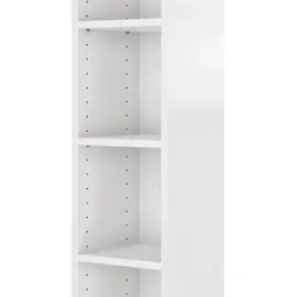 WELLTIME Hochschrank WELLTIME "Trento, Badmöbel, Badregal, Regal, Breite 25 cm", weiß, B:25cm H:180cm T:25cm, Schränke, Hochschrank, Standregal, Badezimmer-Regal, für viel Stauraum