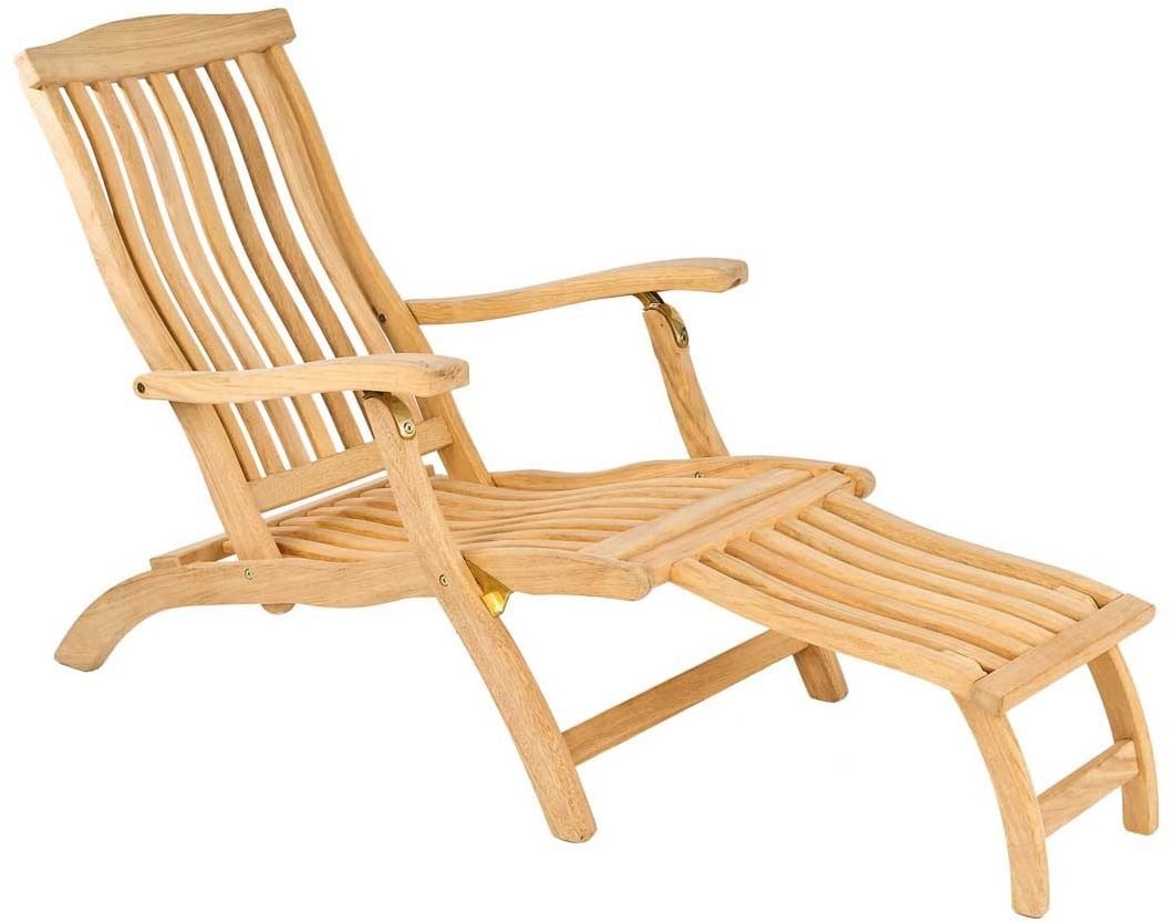 Alexander Rose ROBLE DECKCHAIR mit abnehmbarem Fußteil