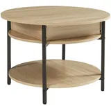 [en.casa] Kandas Beige Eiche 70 x 49 cm