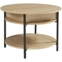 [en.casa] Kandas Beige Eiche 70 x 49 cm