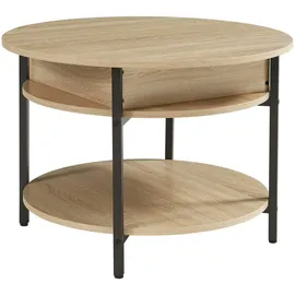 [en.casa] Kandas Beige Eiche 70 x 49 cm