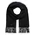 JACK & JONES »JACSOLID WOVEN SCARF NOOS«, schwarz