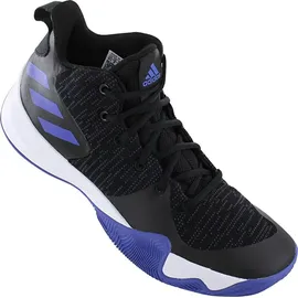 adidas Explosive Flash Basketballschuhe, Schwarz (Negbás/Azalre 000) - 42 2/3 EU