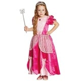 Rubie ́s Kostüm Pink-rosa Prinzessin, Märchenhaftes Kleid für bezaubernde Prinzessinnen rosa 104