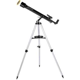 Bresser Arcturus 60/700 AZ Linsen-Teleskop mit Smartphone-Adapter / Silver - One Size