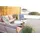 Brafab Loungetisch Blixt 85 x cm Aluminium Weiß