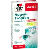 Doppelherz Augen-Tropfen Hyaluron 0,4% Extra 10 x 0,5 ml