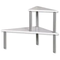 Hti-Living Küchenregal Eckregal 1-tlg. Weiß
