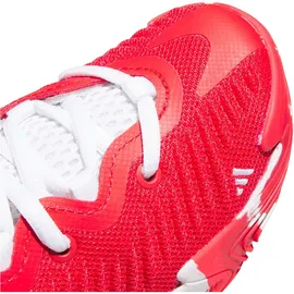 adidas Initiation Basketballschuhe Kinder JQ6851 - pure ruby/cloud white/lucid red 30.5