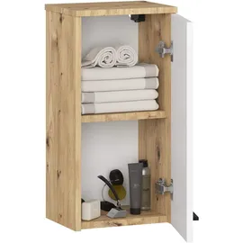 Akord Badezimmer-Hängeschrank FIN 30 x 60 x 22,5 cm Weiß