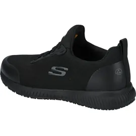 SKECHERS Herren Squad Sr Myton Sneaker, Black Textile Synthetic, 45