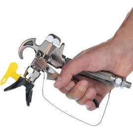 rosfix Spritzpistole für Rosfix TurboJet TJ1 Lackiergerät + Rosfix Ultra Sprühdüse Modell 513, 517, 519