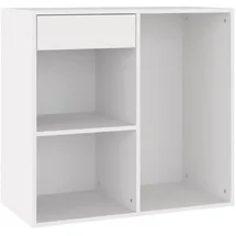 vidaXL Kosmetikschrank Weiß 80x40x75 cm Holzwerkstoff