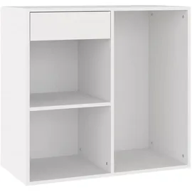 vidaXL Kosmetikschrank Weiß 80x40x75 cm Holzwerkstoff