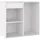 vidaXL Kosmetikschrank Weiß 80x40x75 cm Holzwerkstoff