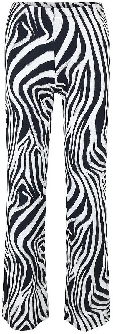 Knöchellange Jersey-Hose Doris Streich blau, 40