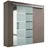 doporro Amalfi-plus 13 rechts 77,5 x 205 cm transparent