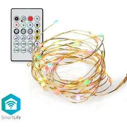 Nedis Smartlife Full Color LED-Streifen WIFILX51RGB | 5m | | WLAN | Mehrfarbig | 5000 mm | IP44 | 400 lm |