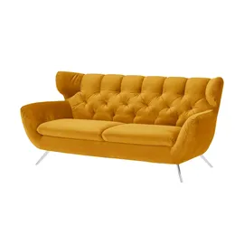 jette home Sofa Caldara ¦ gelb ¦ Maße (cm): B: 200 H: 94 T: 95.0