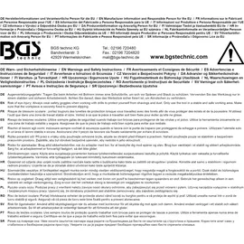 BGS Anschleifvorrichtung für Spiralbohrer Ø 3 - 19 mm