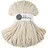 Bobbiny 5 mm Premium Flechtkordel 100 m Beige