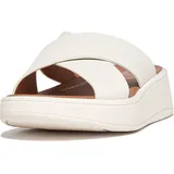 FitFlop F-Mode Flatform FW5-477, Women slides, White, 38 EU - 38 EU