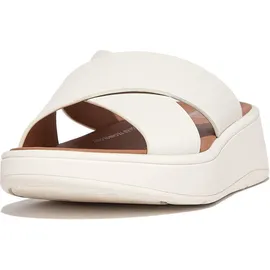 FitFlop F-Mode Flatform FW5-477, Women slides, White, 38 EU - 38 EU