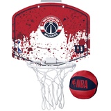 Wilson Mini-Basketballkorb NBA TEAM MINI HOOP, WASHINGTON WIZARDS, Kunststoff