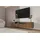 altdecor NOA-2 Lowboard 200 cm x 40 cm x 41 cm Schwarz/Eiche Wotan Holzwerkstoff
