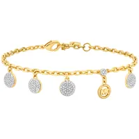 Michael Kors KORS BRILLIANCE Armband Gold MKJ8631931 Größe 19 cm