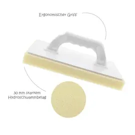 varivendo Reibebrett mit Hydroschwamm 280 x 140 cm