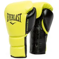 EVERLAST Powerlock 2 Pro Laced Kunstleder-boxhandschuhe - Neon Yellow
